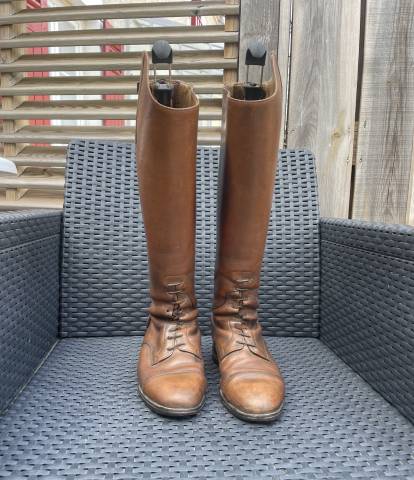 Bottes d’équitation cuir Ferro di Cavallo T37 