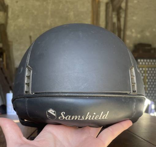 Casque Samshield et sac de voyage 