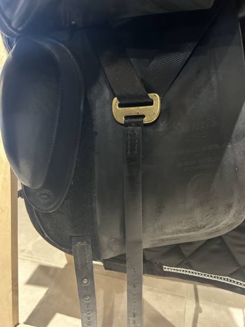 Selle dressage cuir noir Bliss of London