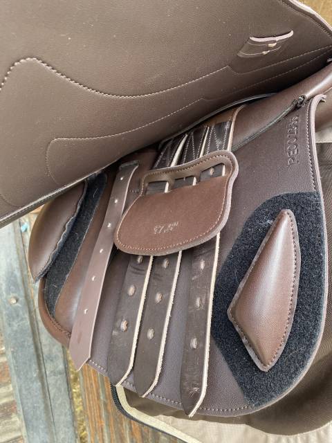 Selle première équine Sautiller 17,5 pouces