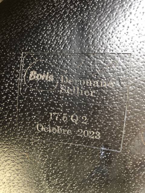 Selle mixte noire 17,5