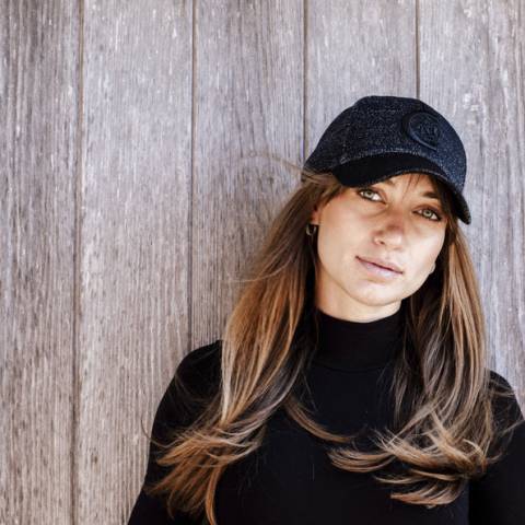 Casquette baseball glitter - Kentucky - ajustable, logo brodé