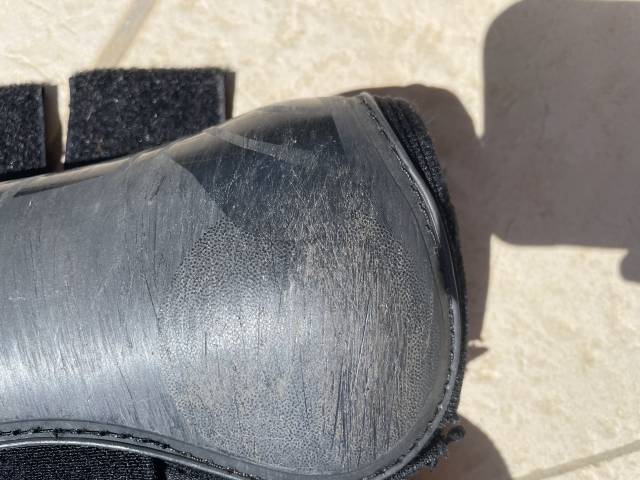 Guêtres noir fouganza taille poney