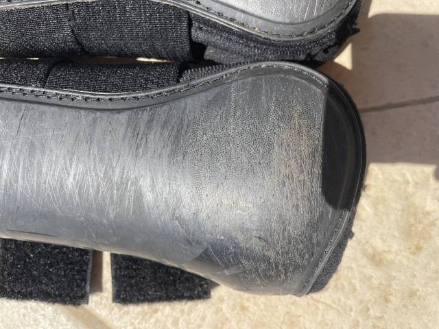 Guêtres noir fouganza taille poney