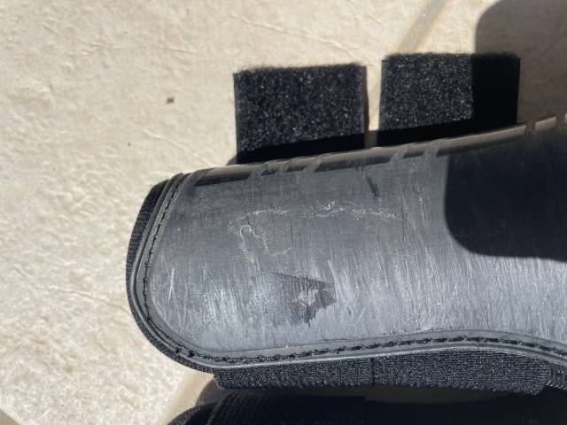 Guêtres noir fouganza taille poney