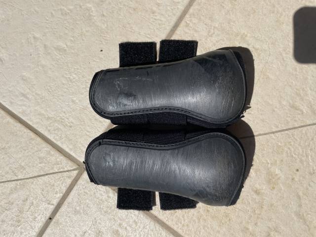 Guêtres noir fouganza taille poney