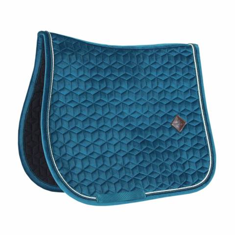 Tapis de Selle Mixte Kentucky Velvet Emeraude - Velours