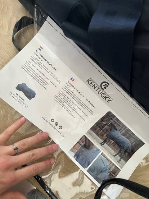 Couverture imperméable Kentucky Hurricane 50g