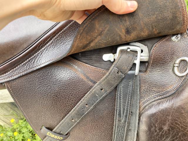 Selle mixte Gold Daslö Tattini