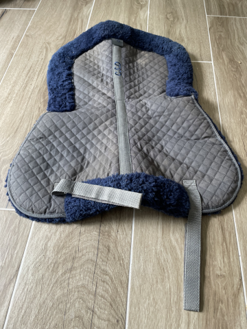 Amortisseur de dos CSO bleu