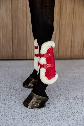 Guêtres élastiques velvet mouton - Kentucky - protection optimale