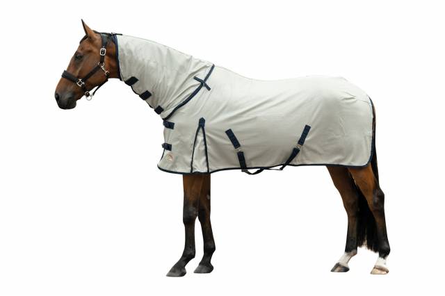 Chemise anti mouches Rain 2 avec cou amovible - HKM - Résistante à l'eau