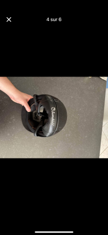 Casque Samshield galuchat neuf