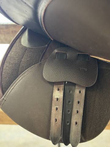 Selle mixte 17.5 marron