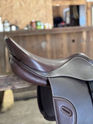 Selle mixte 17.5 marron