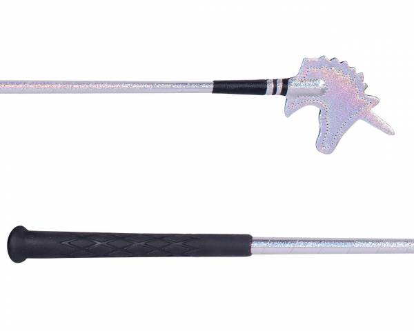 Cravache Licorne - QHP - 65 cm, scintillante