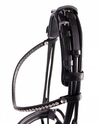 Bridon Cyrelle anatomique - QHP - cuir de qualité