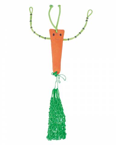 Jouet de box avec filet à foin - QHP- suède, fibre de coco