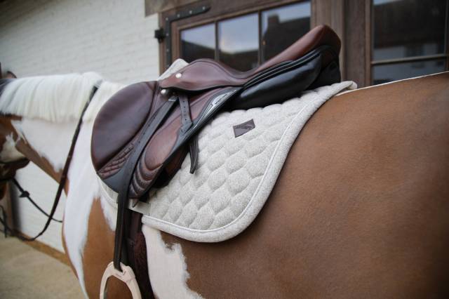 Tapis de selle mélange orange - Kentucky - confort et respirabilité