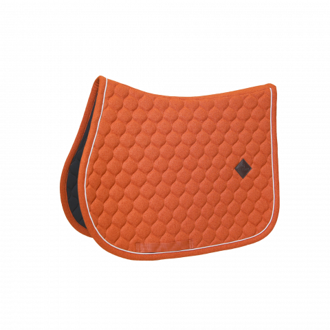 Tapis de selle mélange orange - Kentucky - confort et respirabilité