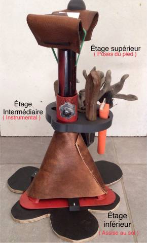 Trépied de maréchalerie 