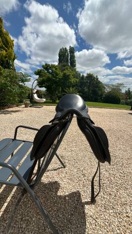 Selle noire cavaletti 16,5 