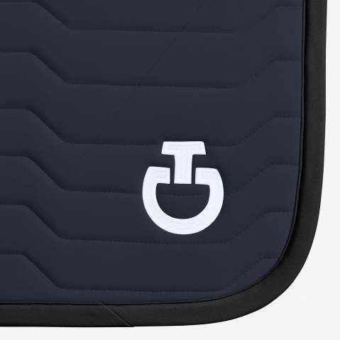 Tapis de selle performance bleu marine - Cavalleria toscana - confort haut de ga