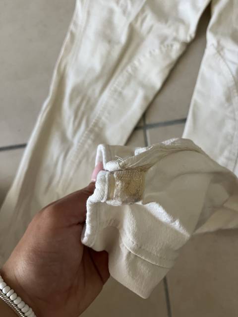 Pantalon blanc fouganza