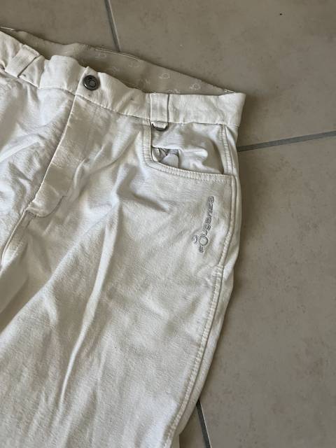 Pantalon blanc fouganza