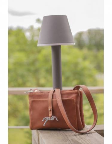 Sac pablito petit modèle - Pénélope collection - cuir cognac
