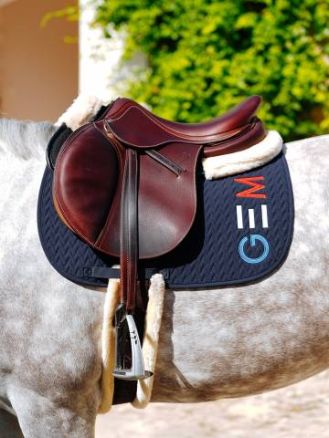 Tapis de selle Ten - GEM - Matelassage en V