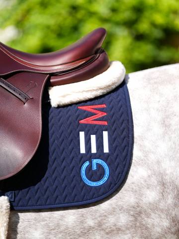Tapis de selle Ten - GEM - Matelassage en V