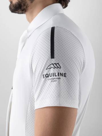 Polo de concours Equiline homme - manches courtes