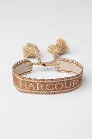 Bracelet réglable baya - Harcour - motif tissé souple