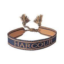 Bracelet réglable baya - Harcour - motif tissé souple