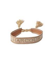 Bracelet réglable baya - Harcour - motif tissé souple