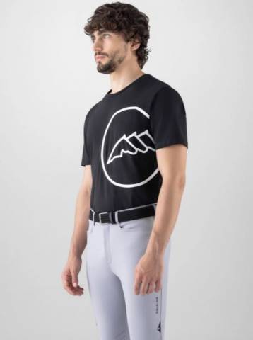 T-shirt homme logo 3d - Equiline - tissu extensible