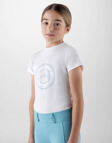 T-shirt enfant avec strass - Equiline - tissu doux et respirant