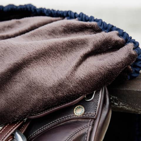Housse de selle dressage - kentucky - poches externes