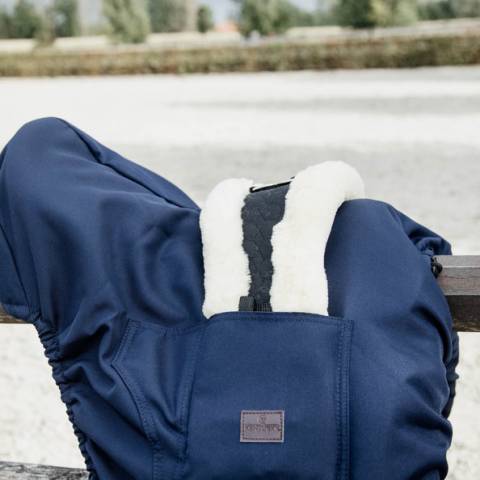 Housse de selle dressage - kentucky - poches externes