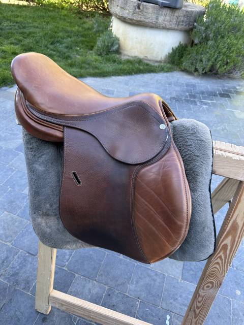 Selle Forestier Junior cognac 15,5 annee 2015