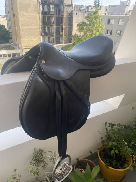 Selle mixte Devoucoux 17.5
