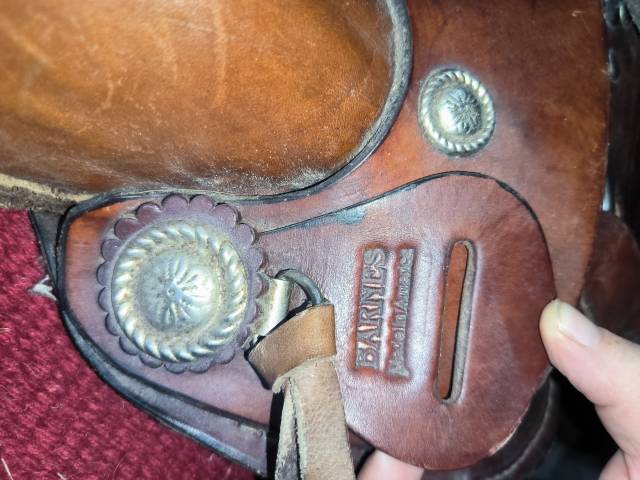 Selle western barnes