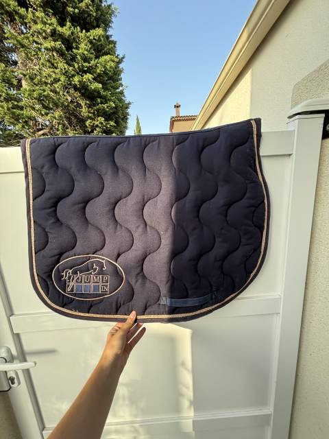 Tapis Jump’in Bleu/Rose Gold