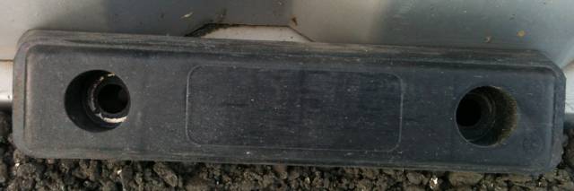 Butée noire 21.2 cm