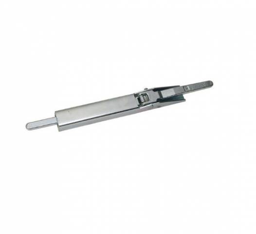 Verrou de ridelle pêne rond - acier zingué