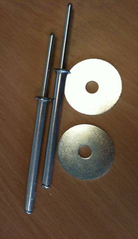 Pack visserie coussin de côtés - 4.8*60 mm