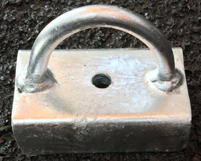 Anneau d'attache pour rail coulissant - 30 mm