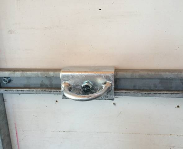 Anneau d'attache pour rail coulissant - 30 mm