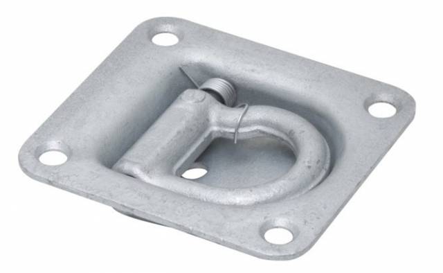 Anneau à encastrer galvanisé avec ressort